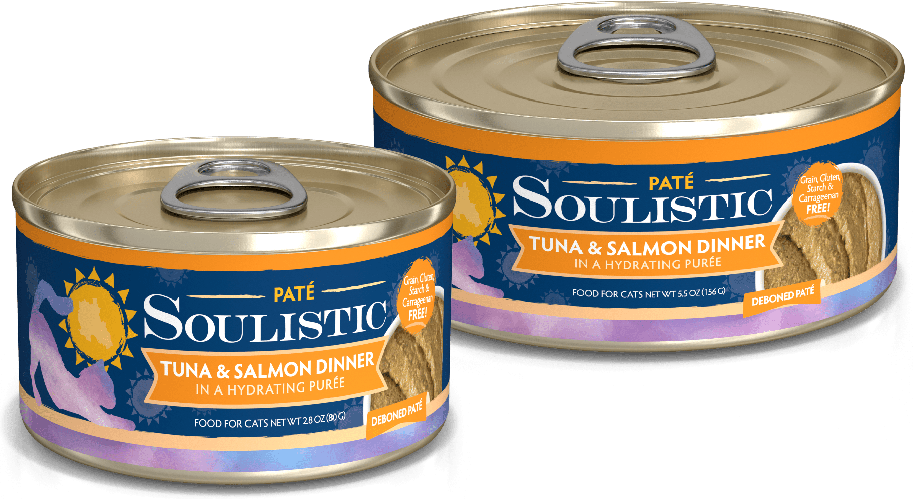Soulistic Tuna & Salmon Dinner
